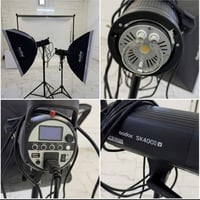 Godox SK400II • طقم استوديو • استخدام قليل