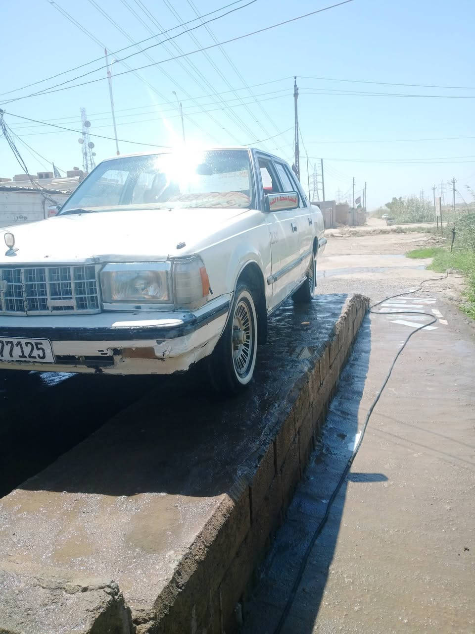سلام عليكم  سوبر اللبيع مديل 84 محرك وكير جدد ثنين ونص تخم تايرجديد رقم نكليزي بسمي بفداد السعر 30وبيه مجال عنوان الشطره رقم الهاتف ***********
