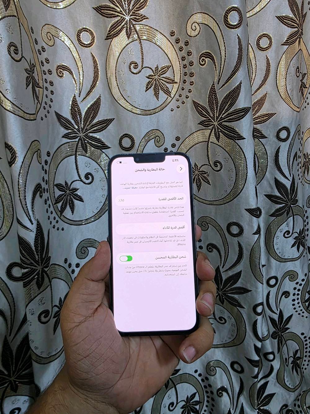 آيفون 13 برو • ٥١٢ • بطارية ٨٥٪