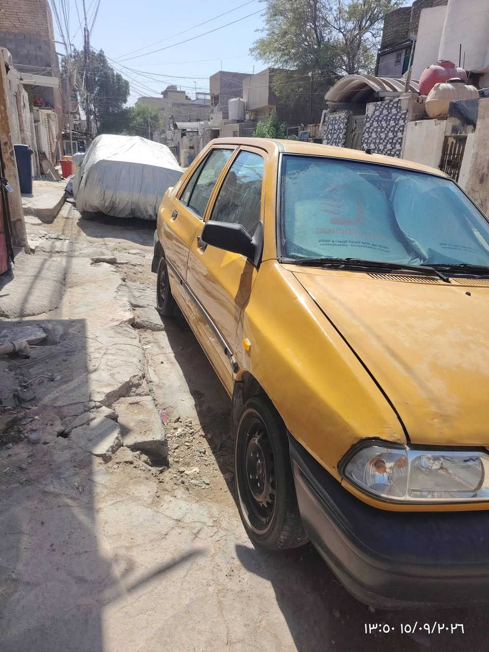 السلام عليكم سايبا للبيع ٢٠١٥
كير ومحرك مكفول تبريد ثلج السياره بير جراد تجي وتشوف بعينك وانت كلبه وشوف ظربته وسعر مناسب ٣٢ وبيه مجال مكاني بغداد الطالبيه ***********

نص مكتوب في الصور:
- ١٣:٥٠ ١٠/٠٩/٢٠٢٦
- ١٣:٥٠ ١٥/٠٩/٢٠٢٦