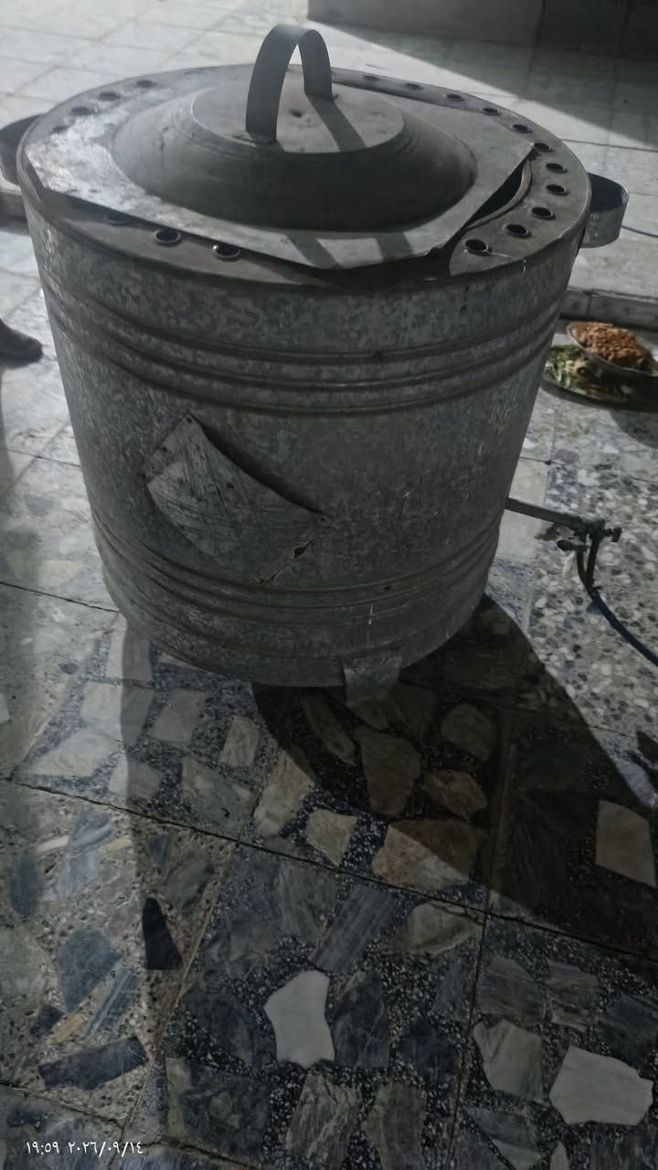 تنور حجم كبير شغال ونظيف حي البتول ب 40 الف ***********

نص مكتوب في الصور:
- ١٩:٥٩ ٢٠٢٦/٠٩/١٤
- ٢٠:٠٠ ٢٠٢٦/٠٩/١٤