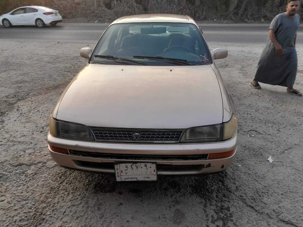 اسلام عليكم سياره كورولا موديل 91بغداد جاهره مكينه كير حداديه تبريد ثلج ماعايزه شي ترتيب قليل فقط 45اوبيه مجال راعيها بلنجف ***********
