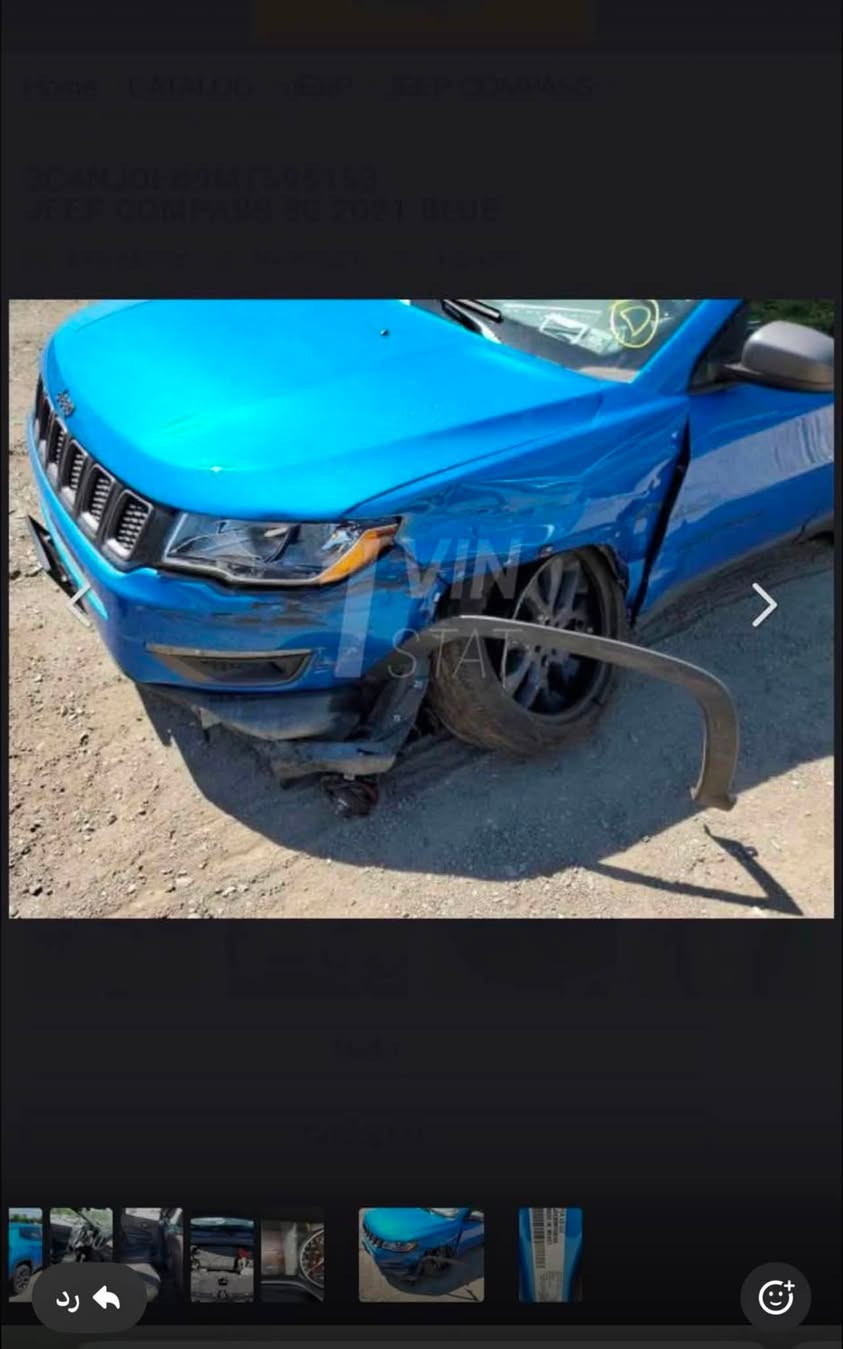 🚘 جيب كومباس 2021 للبيع
📞 السعر 123 ورقه وبيه مجال

🇺🇸 وارد أمريكي
📅 موديل 2021
📏 ماشية92,000 كم
⚙️ أوتوماتيك
⛽️ بنزين
🛞 دفع رباعي 
❄️ تبريد وتدفئة
📱 شاشة وسطية
🎥 كاميرا خلفية
🔑 تشغيل بصمة
دخول ذكي
✨ مثبت سرعه
بنوراما 
💡 تحكم بالمقود
🪑 داخلية مرتبة ونظيفة
🚗 السيارة استخدام شخصي ونظيفة جداً
صوره الحادث مرفقه مع صور

مكان بغداد 
***********
