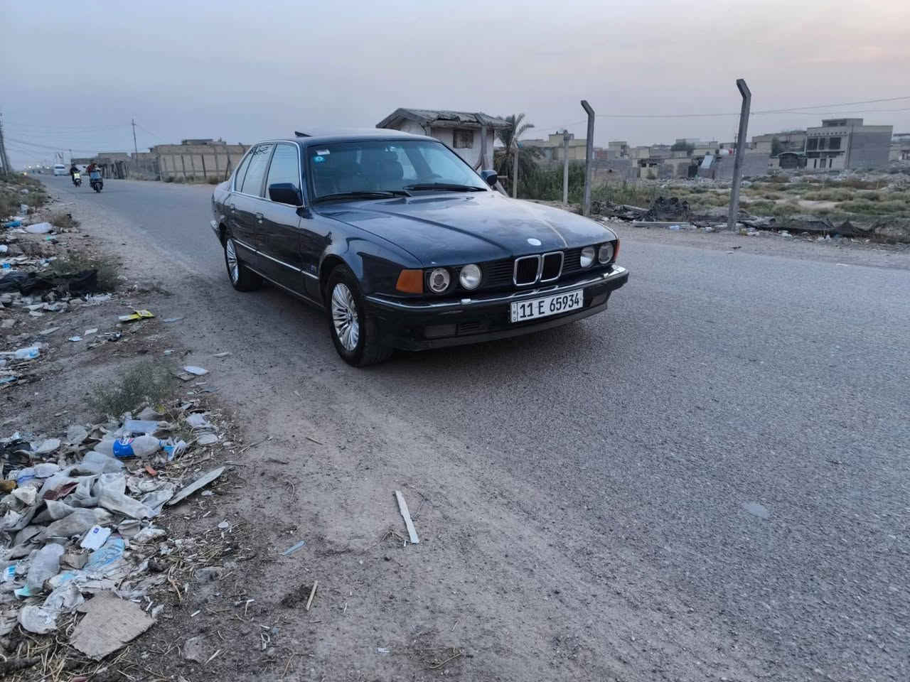 بي ام 735 • موديل ٩١ • رقم انكليزي