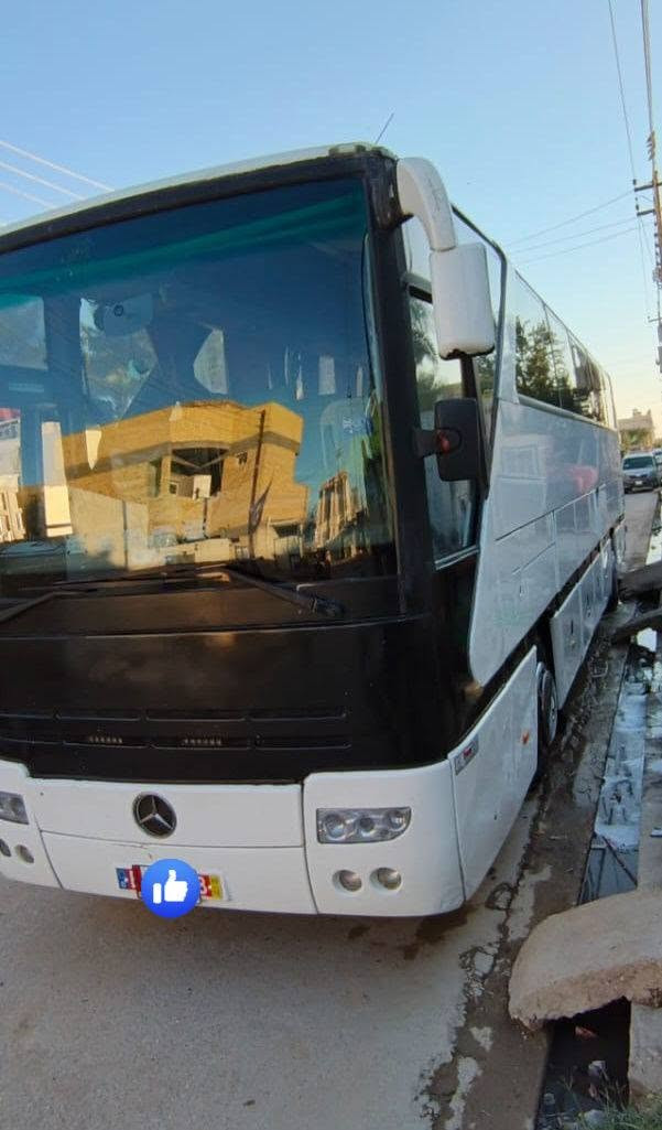 باص403للبيع حداديه تخم تاير تبريد دايو سياره جاهزه كشن قبظتين 54نفر رقم كركوك 2001 واقع حال للاستفسار عل هذا الرقم (***********) المكان ذي قار
