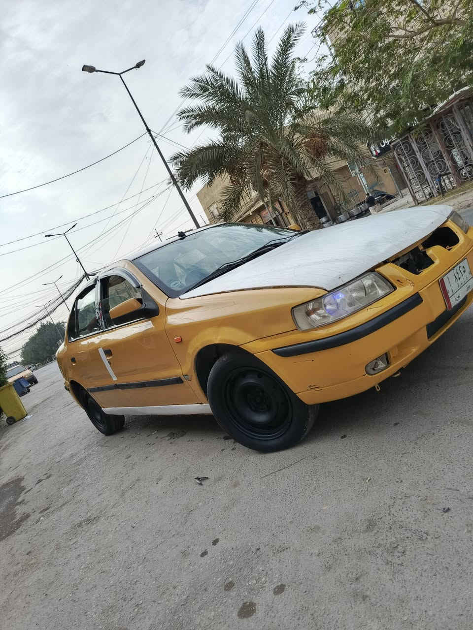 سمند ٢٠١١ • مكينه وكير مكفولة • صبغ خلفي