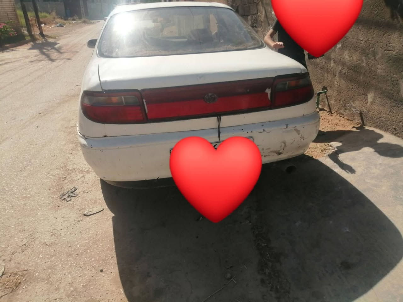 سلام عليكم سياره للبيع تيوتا كارينا مديل 96رقم بابل انكليزي سنويه بسمي تحويل مباشر تواصل رقم ***********
