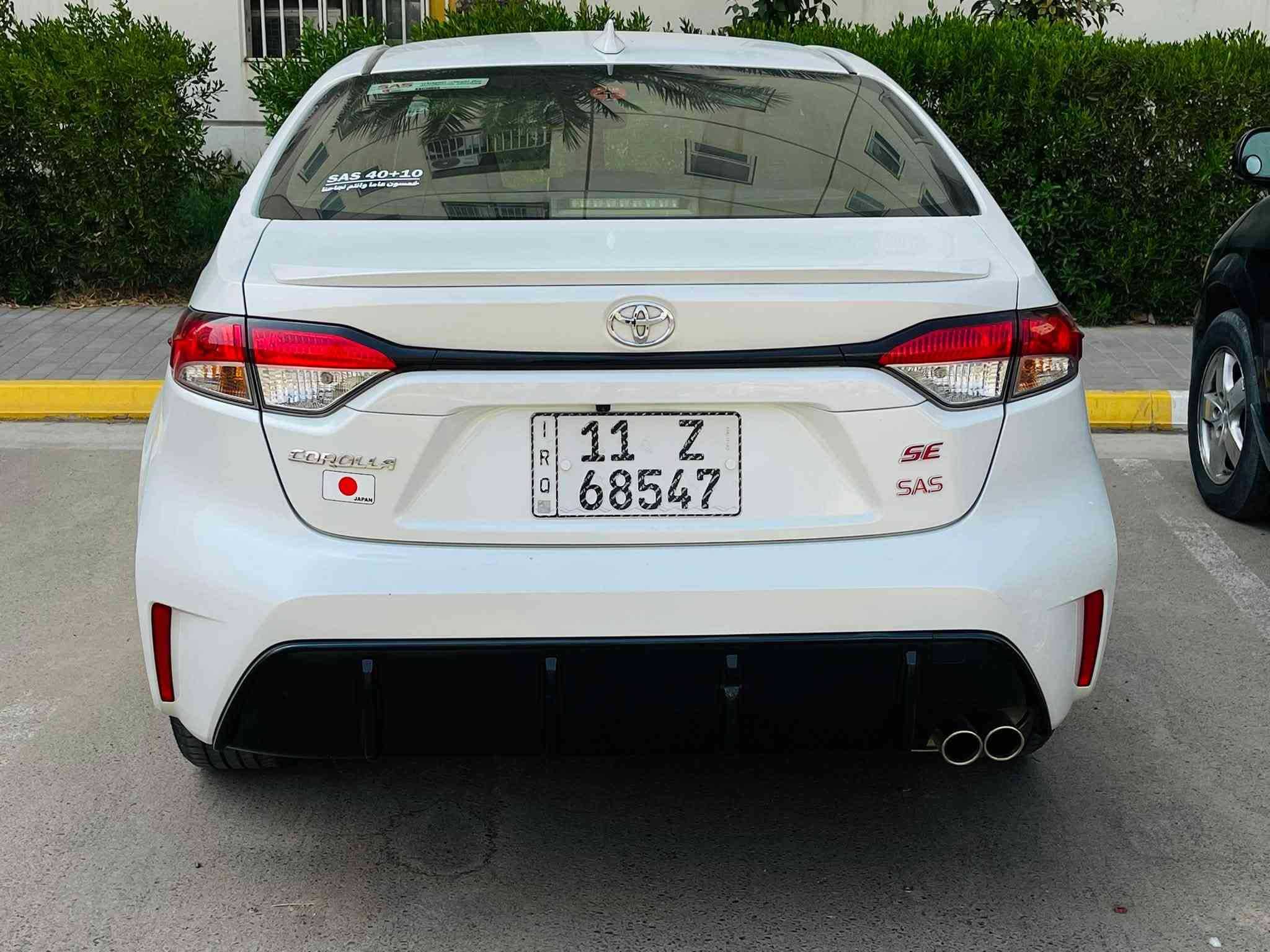 السلام عليكم 
كورلا XSE  موديل 2023 لون ابيض صدفي وارد امريكي للبيع حادثها 3 قطع رقمها بغداد هزة وسنوية جدد ممشاها 16 الف من امريكا ماشية الف السيارة كلش حلوه احلى من الصور تحويل مباشر 
مواصفاتها 
فتحه بصمه هاند بريك بصمه اوتو هولد اوتو ستوب شاشه كار بلاي حساس خلفي رادار امامي تحديد مسار رادار جانبي 
كشنات حضن وهواي مواصفات 
السعر 140 وبيها مجال  
للاستفسار *********** 
مكانها العامرية شارع المنظمة

