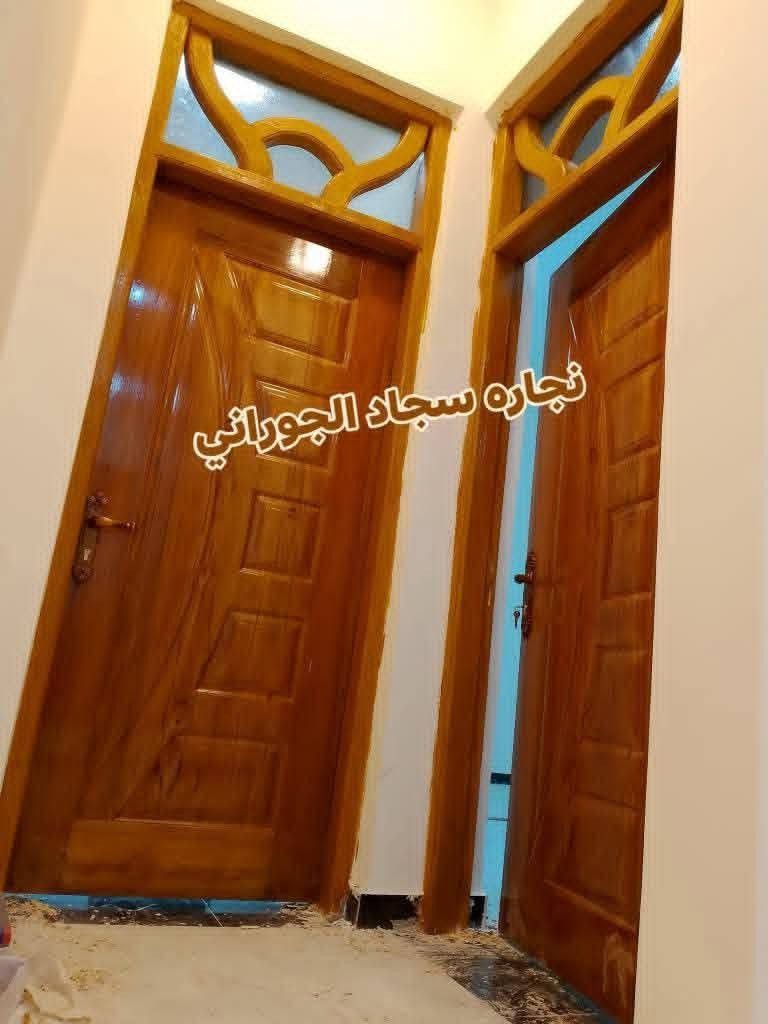 باب تفصال • خشب صاج • نجارة سجاد الجوراني