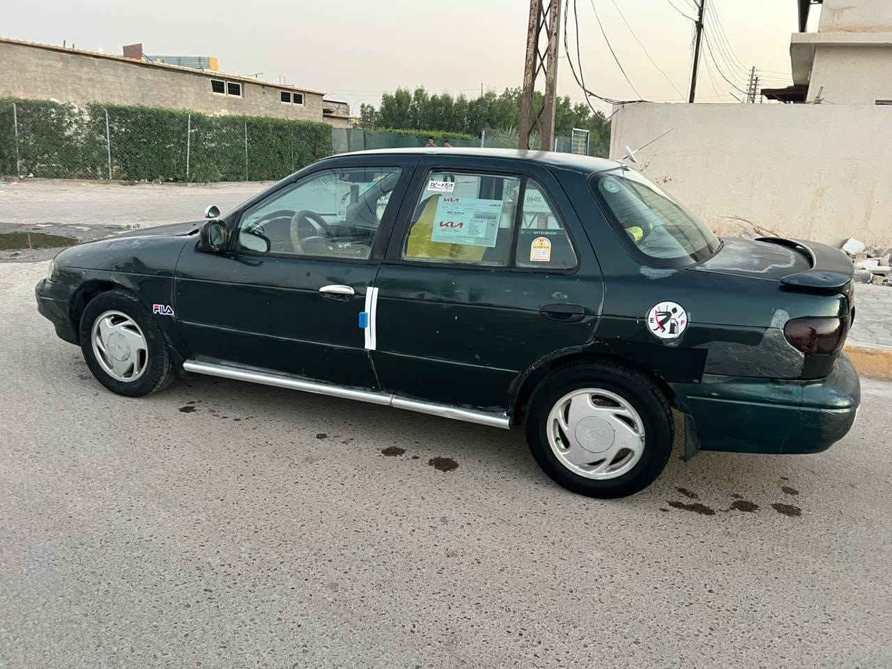 سلام عليكم كيا سيفيا موديل 96 السياره جاهزه تخم تاير صدر امامي خلفي نضيف رقم بغداد مشروع وطني تبريد شغال مكفوله من ضربه السياره شوف العين محرك مسكر وكير عادي مكفولات كهربائيات كلها شغاله مكاني بغداد السعر 24 رقمي ***********      《***********
