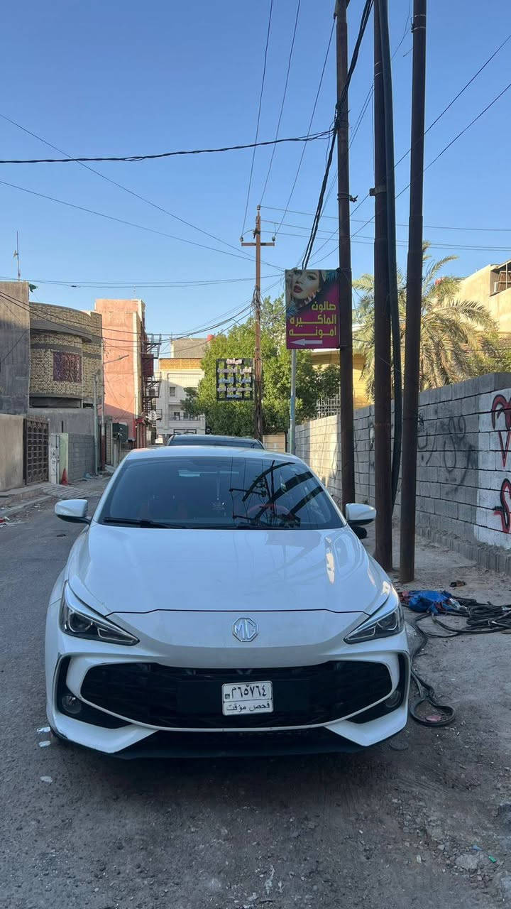 MG3 
مرخصت الادمن
موديل 25 
ماشية ٢٠ الف
السعر 100وبيه مجال

مرقمة كاملة  باسم المالك ( حرة )

الضربات 
دوسة راجع حار وصبغ شويه
جاملق امامي بارد
جاملق خلفي ضربة خفيفة بارد

***********
كروب MG البصره 
كروب MG العراق الرسمي Group MG IRAQ Official
