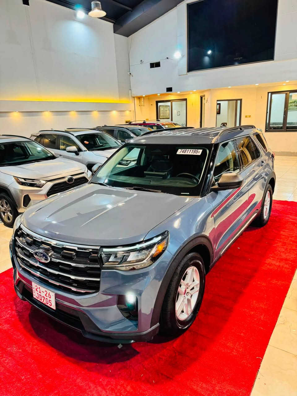 ￼
FORD EXPLORER 2025 ACTIVE

وارد امريكي - تترقم شمالي - لون سمنتي

ماشية فقط 4 الاف ميل - تحفة

حالة السيارة:
بدون دواخل - بدون ايرباك - الدواخل والايرباكات سليمات 100%

الضرر الخارجي: جامرلغ مبدل فقط

السيارة سليمة ونظافة فول

المواصفات:
الموديل: 2025 فئة ACTIVE
اللون: سمنتي Cement Gray
العداد: 4,000 ميل فقط
المحرك: 2.3L Turbo - 300 حصان
الكير: 10 نمر اوتوماتيك - دفع خلفي RWD
7 راكب - 3 قطع تبريد - تبريد خلفي
شاشة 13.2 انج + كاربلي وايرليس
باب خلفي كهرباء - كاميرا وحساسات
رادار - نقطة عمياء - تحديد مسار - مانع تصادم
تشغيل عن بعد - دخول وتشغيل بصمة
كراسي كهرباء + تدفئة - ويل 18

🔥 تنبيه مهم - السعر اكتب رقم 15 فقط 🔥
👇 حتى يوصلك السعر والتفاصيل مباشر على الخاص 👇
علق بكلمة 15
علق بـ 15 وراح يوصلك كلشي على الخاص فوراً
مكان السيارة: كركوك
￼للاستفسار 📞☎️

***********

‭***********‬

‭***********‬
