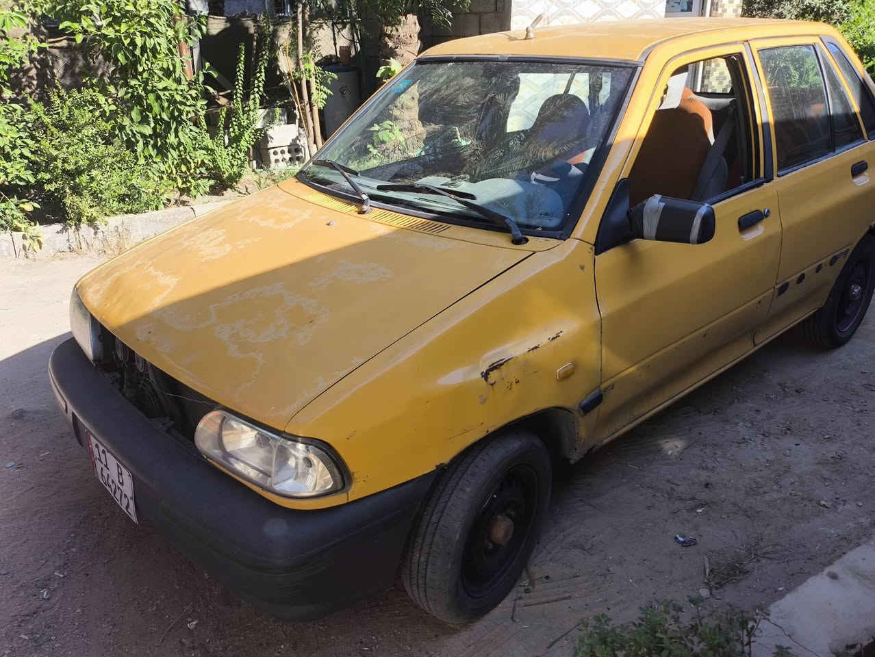 سايبه موديل 12 سنوية صاقطه مصفره هيئة عليها غرامات 200 تبريد شغال كير جيد مكينه جيد  السيارة خير من الله راعيها ابن عمي السعر 22 وبيها مجال مكان السيارة كربلاء للاستفسار ***********
