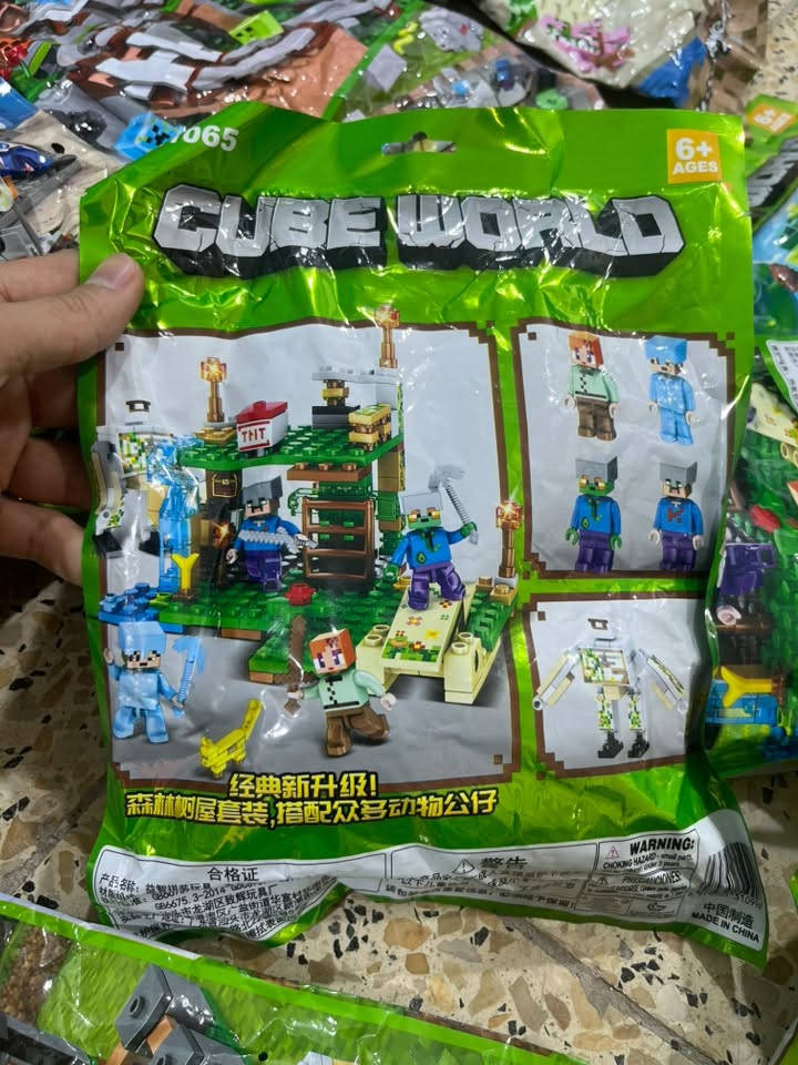 السلام عليكم
ليكو ماين كرافت كل كيس يحتوي على  الف او الفين قطعة واكثر 
سعر الكيس 7 الاف 
واكو كم كيس يطلع بي خمسة الاف مكعب 

عددهم 20 كيس اذا شلع اتساهل بيهن 
راسل واتساب 
***********
