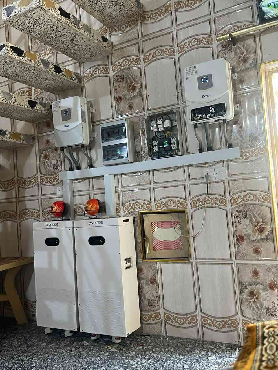☀️ على بركة الله تم تنفيذ منظومة طاقة شمسية متكاملة ☀️

⚡ قدرة المنظومة: 30 أمبير نهاري وليلي ⚡

🔋 مواصفات المنظومة:

* ⚡ Inverter Deye: عدد 2، قدرة كل واحد 6.6 كيلوواط.
* 🔋 Battery Dyness: عدد 2، سعة كل بطارية 16 كيلوواط ساعة.
* ☀️ ألواح LONGi X10: عدد 16 لوح.
* 🛡️ بورد حماية متكامل.
* 🔩 حديد مغلون درجة أولى.
* 🏗️ صبات كونكريت درجة أولى.
* 👷 كادر فني متخصص بالتنفيذ والتنصيب.

✨ جودة بالمواد، دقة بالتنفيذ، واهتمام بأدق التفاصيل.

📞 رقم الهاتف: ***********

📍 العنوان: بابل / قضاء الهاشمية

👷‍♂️ بإشراف م.المهندس محمد الچمالي

