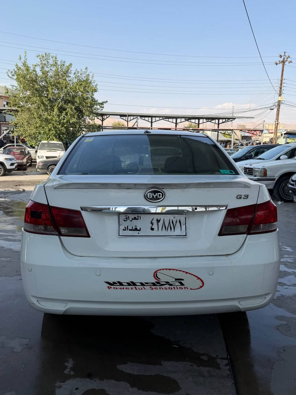 BYD.G3
2013
گێڕتۆماتیک 
گێڕ و مەکینەی کامیری 
سەنەوی بخداد
گێڕو مەکینەی بەشەرتی ١٠ فیتەر 
دەعم و لێدراوی نیە 
پشت و پێشی کەپسە 
تەقەو ڕەقەی نیە 
چوار تایەو ویلی لۆکی لەژێرە 
سڵایت 
شاشە ئایپات 
لایت زینۆن 
کامل جوانکاری بۆ کراوە زۆر مەزبوتە 
سەیارەکە زۆر بێکێشەیە ماڵی دۆستە 
سعریشی خوار هەموو بازاڕ
٣١ گەڵاو کەمێک مەجال
ئەگەر موشتەریت تەلەفون بکە جوابی مەسج نەیەمەوە لەگەڵ ڕێزم 
***********
***********
واتسئەپی لەسەرە 
قیست و قەرزو ئاڵوگۆڕ ناکەم 
تەنها فرۆشتنە 
شوێن سلێمانی السليمانية, العراق
