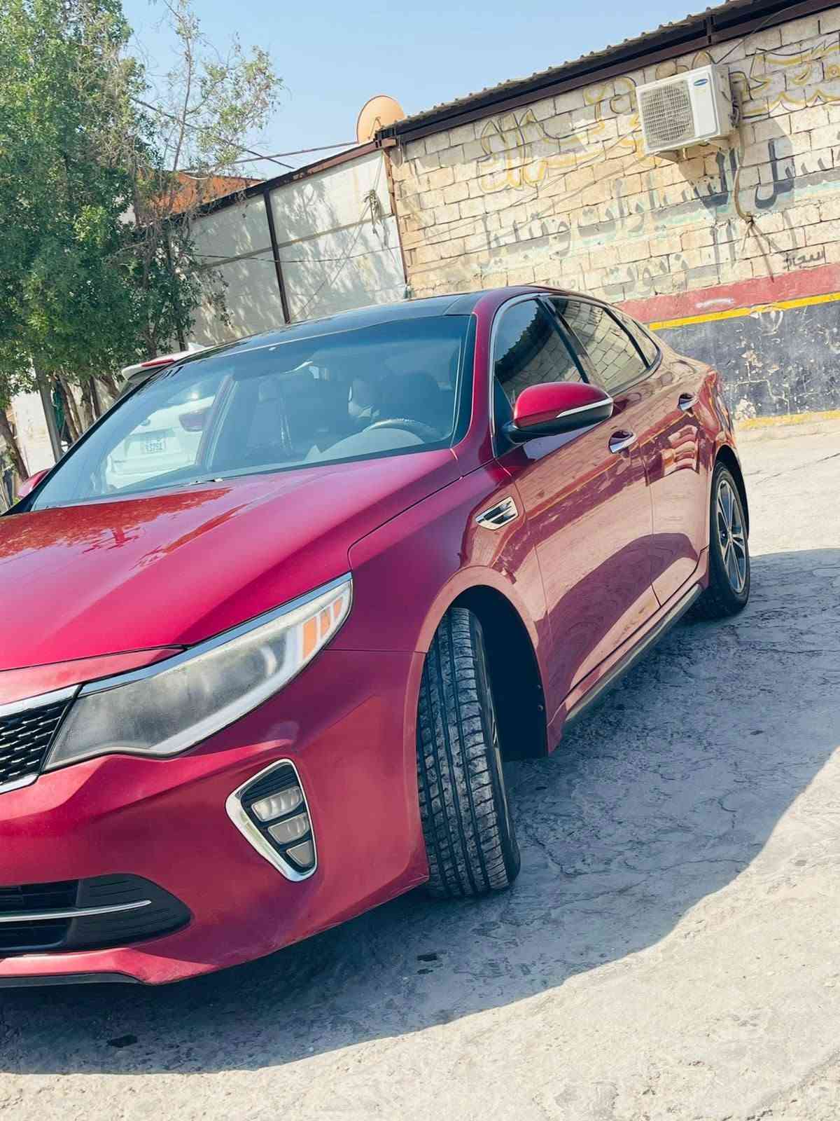 ياالله سلام عليكم وكتيمه مديل 2018 رقم بابل
السياره خير من الله مكينه وكير وحداديه وتبريد 
السياره فول فتحه بني رامه  مفوله عده البصمه                      مكفول مكينه 2400 كامله السياره بيه قبق الجنطه
حادثه فقط صوره الحادث من ضمن الصور السعر 127
وبيه مجال عنوان بابل ستفسار على الرقم ***********

نص مكتوب في الصور:
- Kia Optima L...
- en.bidfax.info