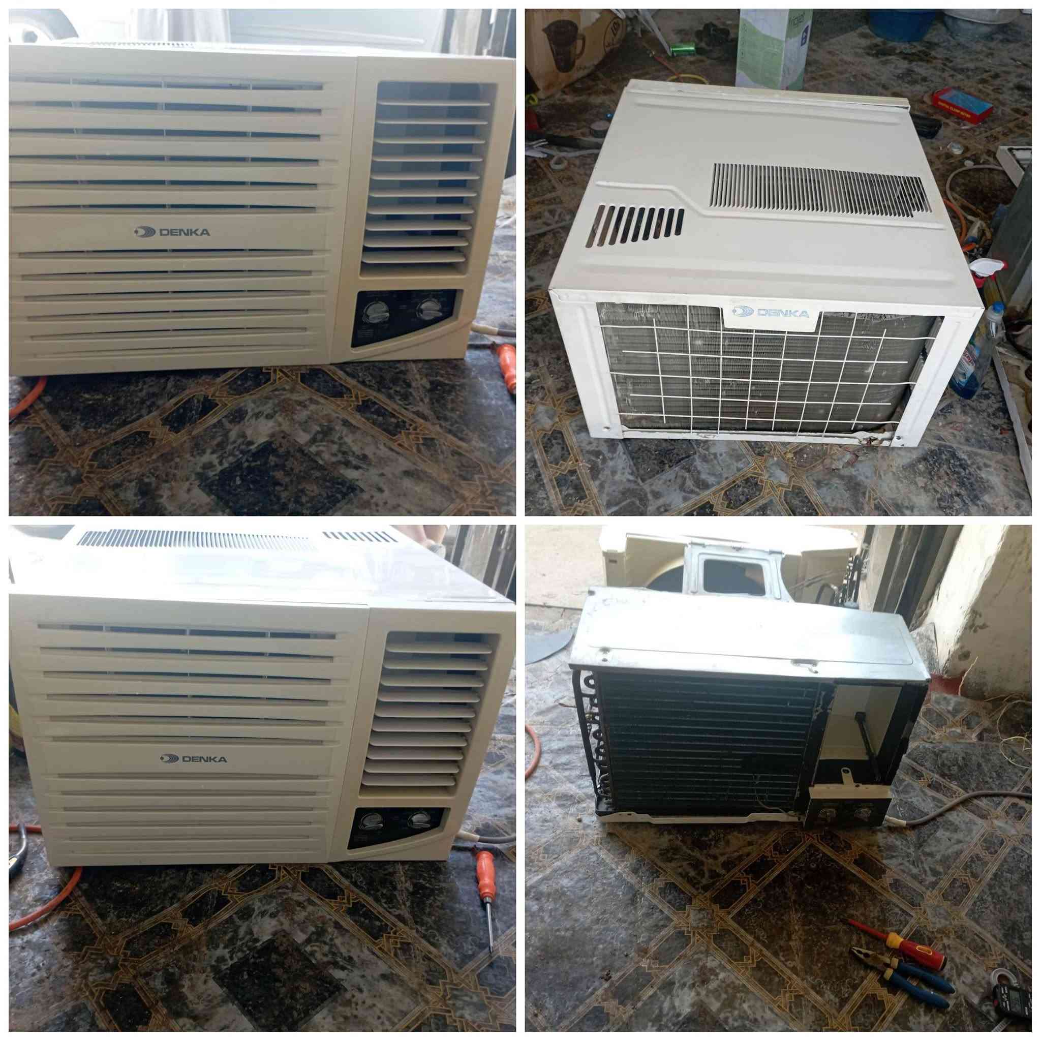 مكيف نوع دنكه طنين نضيف شرط الشغل وسبلت نوع فورد طن ونص بعده جديد استخدام شهر للبيع ***********
