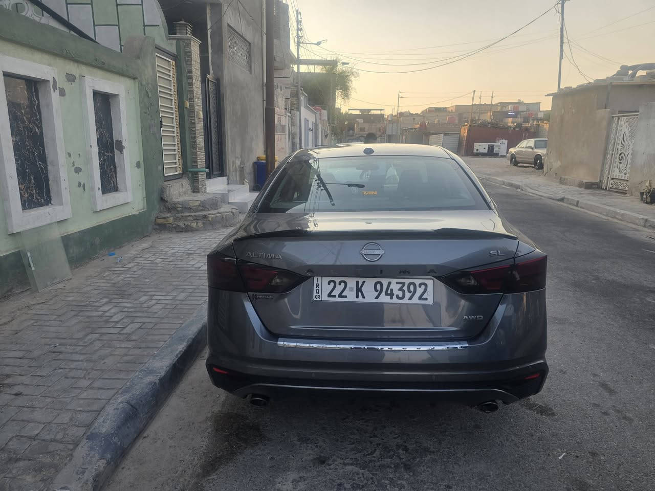 🚘 للبيع نيسان ألتيما 2023 – SL
• فئة SL
• وارد أمريكا 🇺🇸
• بدون إيربك
• بدون شاصي
• بدون دواخل
• جديدة ونظيفة جدًا ✨
• الممشى: 28 ألف ميل
• الجاملغ والبنيد تبدل
• رقم أربيل
• المكان: البصرة
• نريد تخويل

💰 السعر: 168 ورقة

📞 اتصال أو واتساب:
***********

السيارة جاهزة للفحص، والجاد يتفضل.
