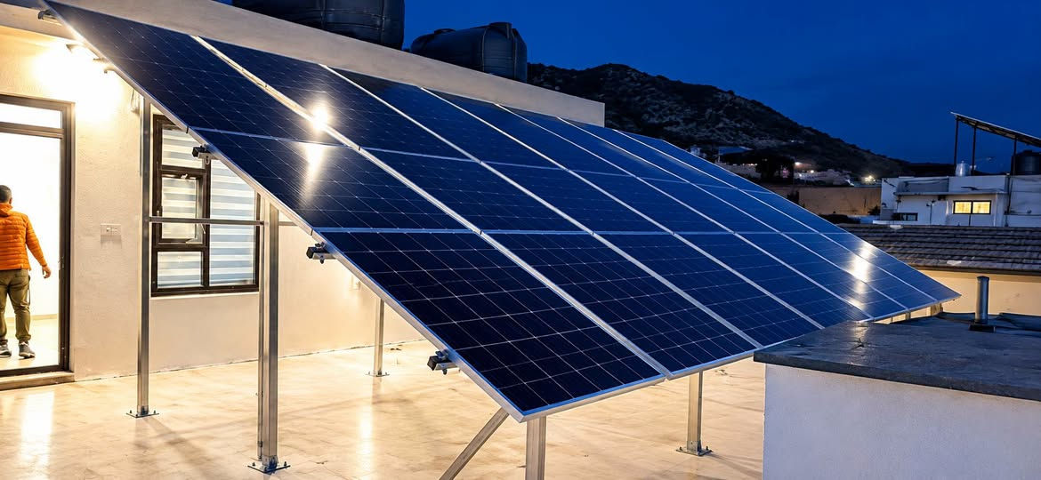 🚨 إنجاز جديد يضاف إلى مسيرة روژ للطاقة الشمسية في #دهوك☀️⚡
نواصل في روژ للطاقة الشمسية تقديم حلول طاقة مستقرة وموثوقة تلبي احتياجات العائلة وتحقق توفيرًا أكبر لسنوات طويلة. 💪☀️
📍 الموقع: #دهوك منزل خالد يوسف حاجي 
🗓️ الاثنين  14_9_2026
⚡ قدرة المنظومة:
✅ 50 أمبير نهاري
✅ 30  أمبير ليلي
🔧 مكونات المنظومة:
▪️ ألواح LONGI بقدرة 620 واط
▪️ إنفرتر 12 كيلو واط شركة #Deye 
▪️ بطارية ليثيوم 15 KW – عدد 2
▪️ ضمان الألواح 15 سنة
▪️ ضمان الإنفرتر والبطارية 5 سنوات
✨ طاقة مستقرة… توفير أكبر… واعتمادية تدوم لسنوات.
📞 للحجز والاستفسار:
👷‍♂️ م. قيدار
*********** – ***********
👤 سلام سلو
*********** – ***********
#روژ_للطاقة_الشمسية #طاقة_شمسية #SolarEnergy #SolarPower #Deye #LONGi #الطاقة_المتجددة #الموصل #اربيل #دهوك #بعشيقة #باعذرى #بحزاني #العراق #استقلال_الطاقة #الطاقة_النظيفة #نينوئ #هولير #بغداد #برطلة #كركوك #باعذره #شيخان #هولير #بعشيقة #عقره #شيخان
