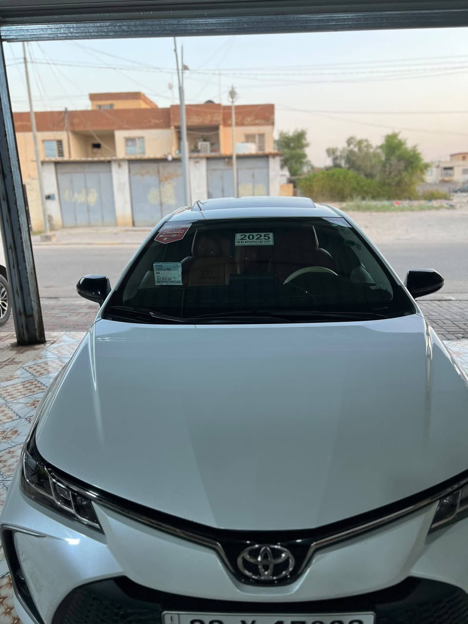 كورلا ساز موديل ٢٥ رقم أربيل بسمي ماشيه ٣١ مكفوله كفاله عامه دوشمه ارظيات سستم كامل سياره استخدام شخصي جديده مكان السياره الانبار الحبانيه ***********
