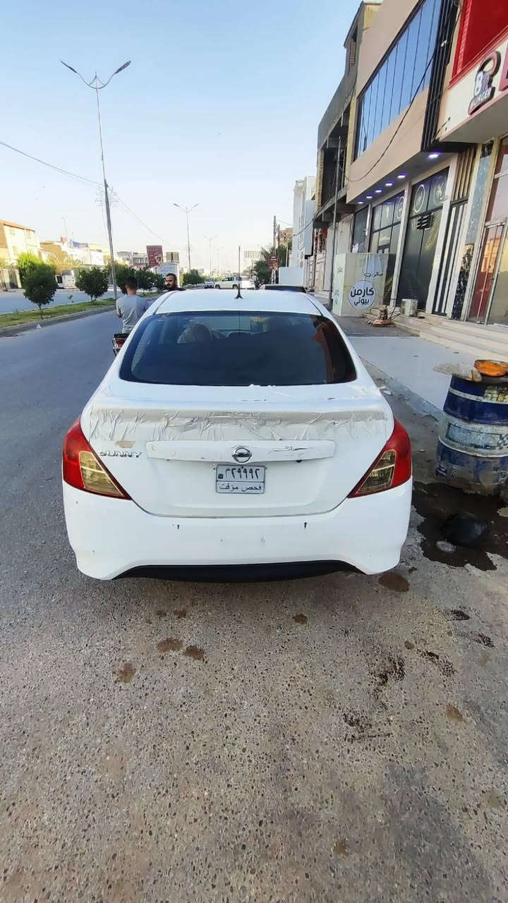 نيسان سني ٢٠٢٣ بدون رقم
ماشيه ٨٨ الف وقابل للزيادة 
ضرر خلفي مع قطع صبغ 
تبريد كير مكينه شرط 
السعر ٨٠ وقابل للتفاوض 
مكان السماوه حي السياسين 
 مكلف بنشر للاستفسار اكثر الاتصال على ***********
