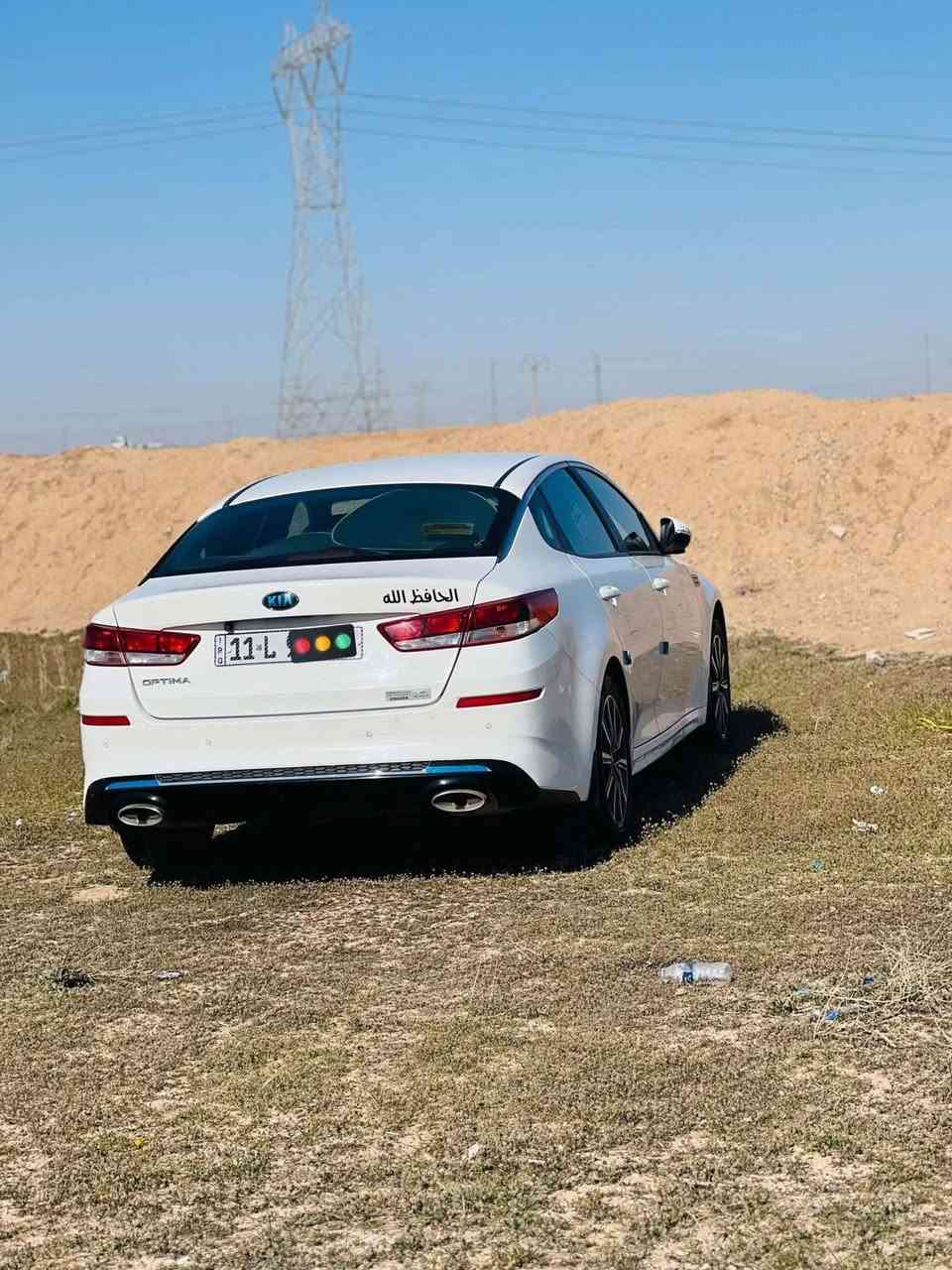 سلام عليكم كيا اوبتيما 2020 خليجي كفاله عامه مكينه 2400 رقم بغداد بسمي مشروع وطني نص فول مكينه كير حداديه شرط مكان الرميثه السعر ١٨٥ وبيهه مجال الاستفسار ((***********)) غير متواجد ع فيس
