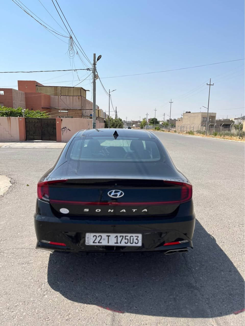 سلام عليكم 
بيع سريع و مستعجل سعر 143 قفل
هونداي سوناتا موديل 2022 لون اسود 
فول مواصفات سيارة ليميتد 1/1
بانوراما بصمة كشنات جلد و شامو 
كشنات كهربائي و تدفئة رادارات امامي و خلفي
بيها بابتين جهة سكن صبغ بدون دواخل بدون ايرباك 
ماشيه 50 الف گير محرك شرط مامفتوح محرك 16 توربو مكان السيارة أربيل 
رقم موبايل ***********
واتساب       *********** أربيل, العراق
