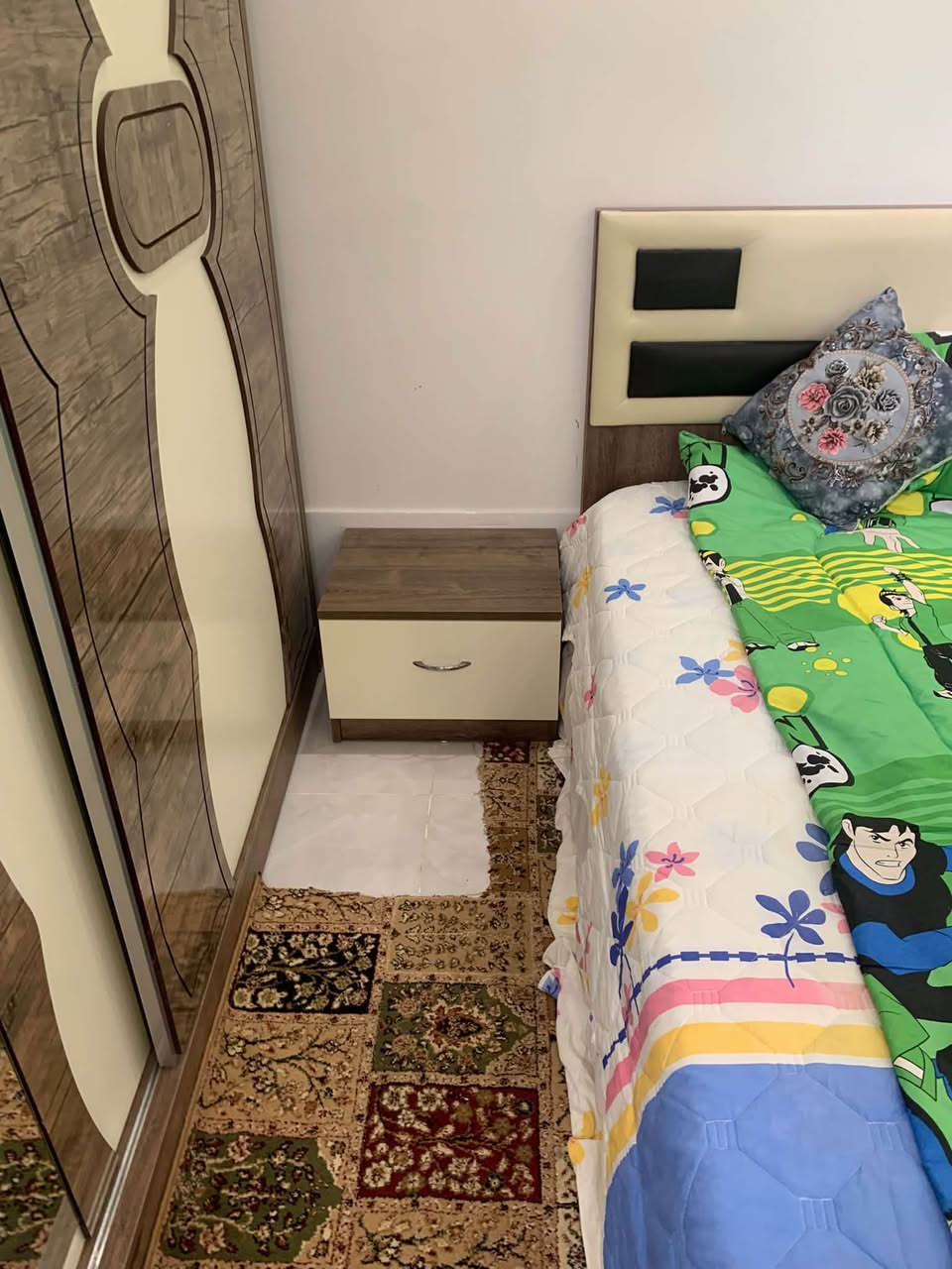 غرفه نوم تركي 9قطع مع الدوشك 300$ ***********
