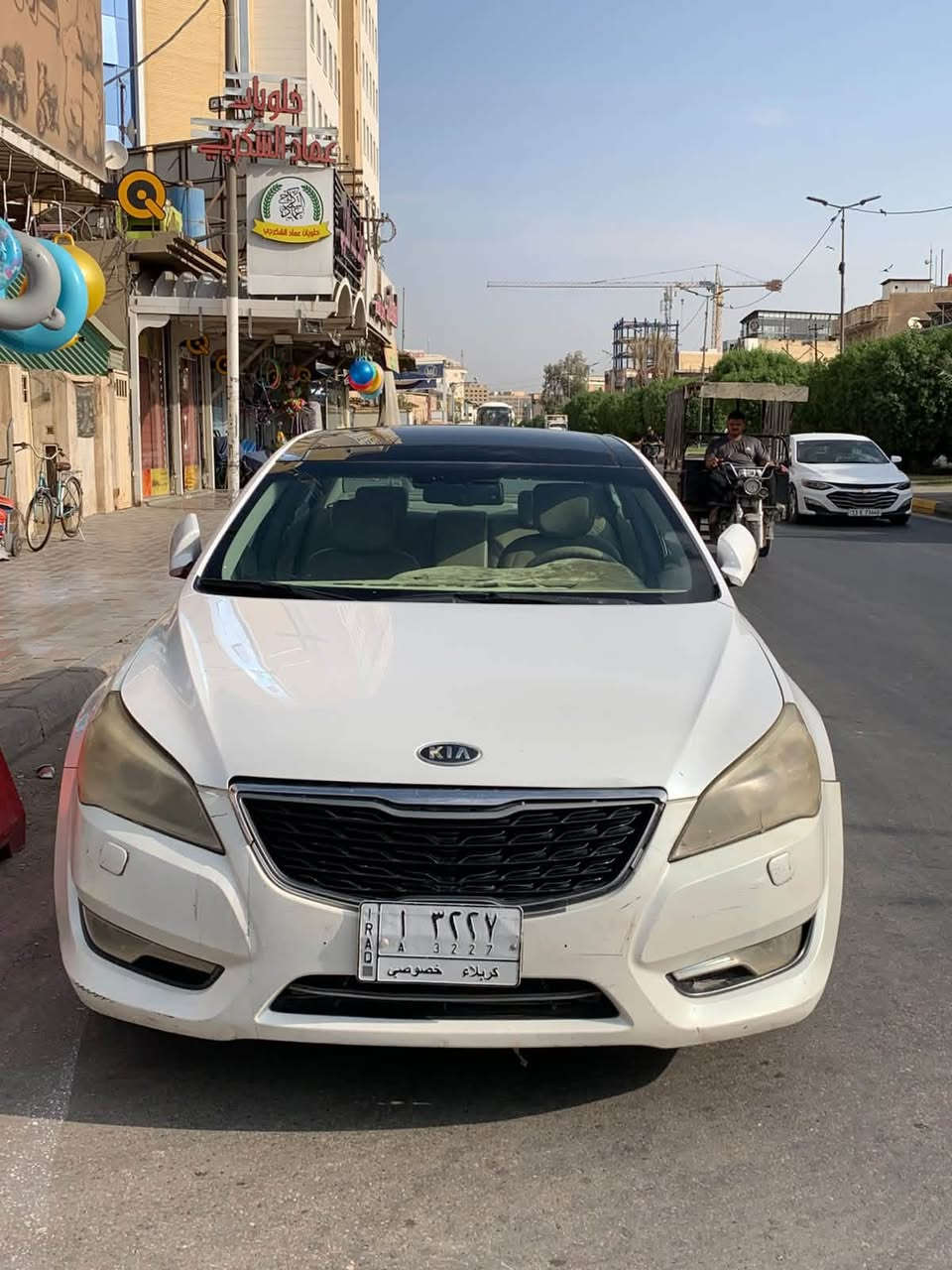 للبيع فقط بدون مراوس
كيا كادينزا 2012خليجي فول 1/1 بيه قطعتين خلفيات جاملغات

السيارة مواصفاتها معروفه 

بانوراما طگتين

محرك V6  سلندر ( 3500)

اشاير مري

مري قلاب شفط

زنون بلادي 

شفتات ستيرن 

شاشة وكاميرا وحساسات 

تبريد قطعتين منفصل

بلوجكتر LID

اشاير ترحيب LID

كشنات جلد كهرباء

رقم كربلاء  تحويل ثاني يوم

مكان كربلاء

(محرك مفتوح)

حداديه جديده قبل سبوع شديته وباتري جديد 

السعر95 ورقه وبيها مجال بسيط

للاستفسار ***********
