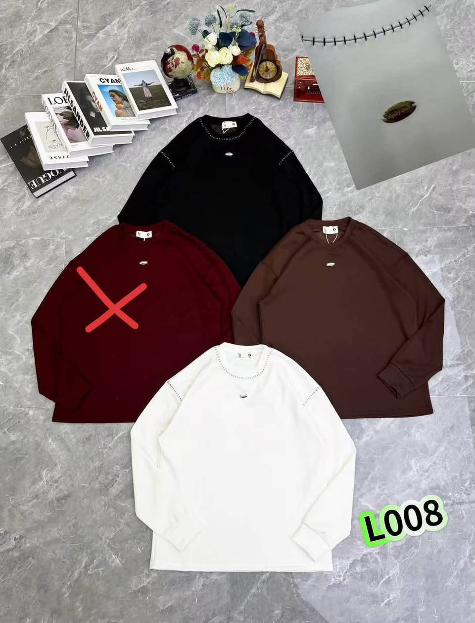 سويتر سفنجي • درزن • L-3XL