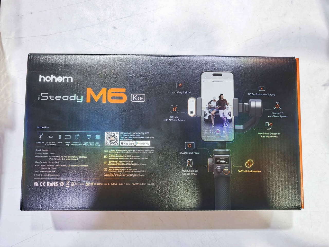 جيمبال M6 • جديد غير مستخدم • تتبع ذكي