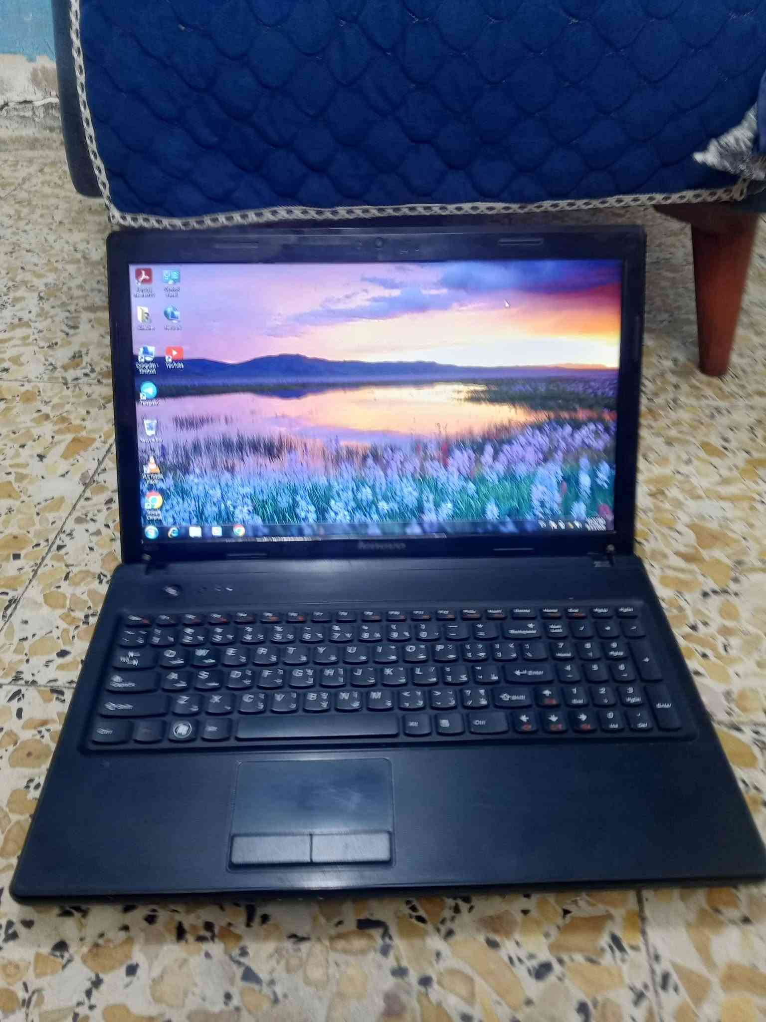 لابتوب لينوفو G570 للبيع لابتوب في حاله نضيفه نقص شاحنه السعر100 مكان بغداد الشعب (***********)

نص مكتوب في الصور:
- DirectX Diagnostic Tool
- System Display Sound Input
- This tool reports detailed information about the DirectX components and drivers installed on your system.
- If you know what area is causing the problem, click the appropriate tab above. Otherwise, you can use the "Next Page" button below to visit each page in sequence.
- System Information
- Current Date/Time: Sunday, September 13, 2026, 11:21:33 PM
- Computer Name: ALNASHER-PC
- Operating System: Windows 7 Ultimate 64-bit (6.1, Build 7601)
- Language: English (Regional Setting: English)
- System Manufacturer: LENOVO
- System Model: 20079
- BIOS: InsydeH2O Version 03.60.4240CN31WW(V2.17)
- Processor: Intel(R) Pentium(R) CPU B940 @ 2.00GHz (2 CPUs), ~2.0GHz
- Memory: 2048MB RAM
- Page file: 745MB used, 3238MB available
- DirectX Version: DirectX 11
- Check for WHQL digital signatures
- DxDiag 6.01.7601.17514 32-bit Unicode Copyright (C) 1998-2006 Microsoft Corporation. All rights reserved.
- Help
- Run 64-bit DxDiag
- Next Page
- Save All Information...
- Exit
- DirectX Diagnostic Tool System Display Sound Input Device Name: Intel(R) HD Graphics Manufacturer: Intel Corporation Chip Type: Intel(R) HD Graphics Family DAC Type: Internal Approx. Total Memory: 803 MB Current Display Mode: 1366 x 768 (32 bit) (60Hz) Monitor: Generic PnP Monitor Drivers Main Driver: igdumd64.dll, igd10umd64.dll, igd10um Version: 9.17.10.4229 Date: 5/26/2015 9:00:24 PM WHQL Logo'd: Yes DDI Version: 10.1 Driver Model: WDDM 1.1 DirectX Features DirectDraw Acceleration: Enabled Direct3D Acceleration: Enabled AGP Texture Acceleration: Enabled Notes No problems found. Help Run 64-bit DxDiag Next Page Save All Information... Exit