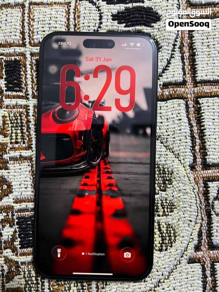 ايفون 15 بلص ذ128
بطارية87🔋
شرق اوسط  ،، الجهاز نظيف ومرتب  
بيع ب650 او مراوس ب15برو  الصغير 
حلة -***********
