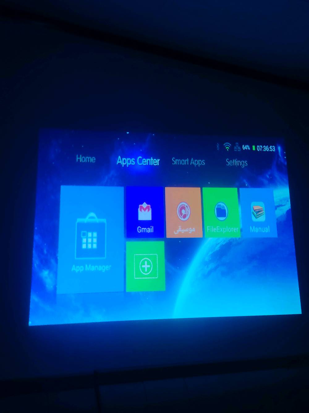 السلام عليكم،، داتشو للبيع
mobile Smart projector
الجهاز مستعمل شي قليل نضافة 100%، المواصفات والمميزات: أمكانية ربطه على الموبايل وعرض محتواه، يدعم الاتصال بـ Wi_Fi. ويدعم أيضا Bluetooth  ويدعم أيضا منفذين usb ومنفد HDMI ، وسماعة داخلية لتشغيل الفيديوهات والصور والملفات، مناسب لمشاهدة الافلام  بأعلى جودة تصل إلى 1080p Ultraa Hd، وممتاز أيضا بمشاهدة المباريات، يعد من أفضل التجربة السينمائية، يحتوي على You Tube, و Netflix، و فيسبوك، وتيك توك، الجهاز يعمل بالكامل بنظام اندرويد
ويحتوي أيضآ على تحكم عن بعد من خلال ريموت يأتي مع الجهاز.... السعر 150 الف... الموقع : موصل حي التحرير

للاستفسار : *********** يحتوي على واتساب