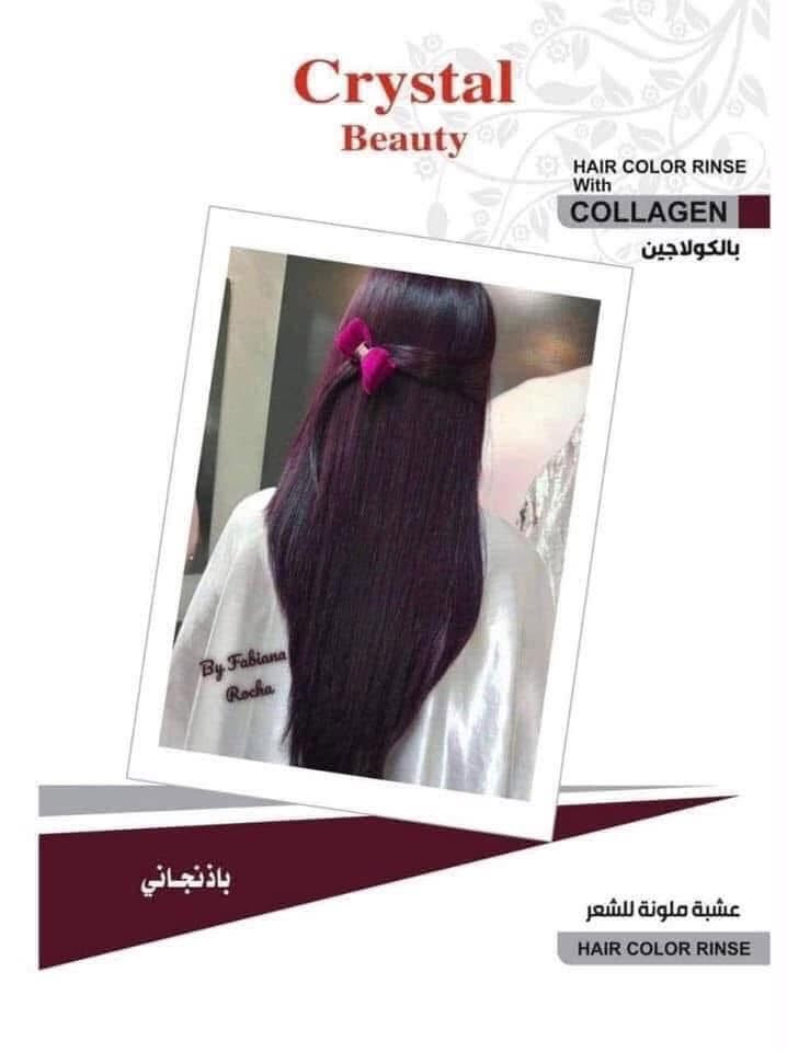 صبغ الشعر عشبه كرستال الاصلي
عرض خااص توصيل مجانا داخل خانقين 🚗🚕🚗🚕🚗🚕🚗🚕🚗🚕

🌟وفرنالكم عشبه كرستال بيوتي   

 💜عشبة صبغ الشعر  عشبه كرستال بيوتي كولاجين الشهيره💜 
🐝بخلاصة العسل والازهار الطبيعيه 100 %🌸 
🕯وخالية من  الامونيا 🕯 متوفر ب🌺 الوان 🌺
💗توضع مباشرةعلى الشعر مقصور او اشقر غامق💗 
💗 مع عشبة كرستال بيوتي كولاجين  قولي 😉وداعا للاوكسجين والبلوندر 
💛كما تتميز عشبه كرستال بيوتي كولاجين انها تعود الى الشقارات مباشرتا بدون سحب 
🌸وتدوم لفتره تزيد عن 4 اشهر 🌸 
🌺طبعا من مميزات عشبه  كرستال بيوتي كولاجين. اذا تصبغينه ورايده تغيرين اللون تغيرينه بدون قصر 😊🌺
كل الالواان اللي تعجبكم 😉😉
واللي متعرفوه عن عشبه  برتي كرستال بيوتي كولاجين انه بيها مواد معاالجه يعني تخلي شعر ناعم ويجننن وبيه لمعه 🌹🌸

للطلب ولاستفسار مراسلة البيج 
او الواتساب  ***********

متوفر خدمه توصيل الى جميع المحافظات 🚗🚕🚗🚕🚗🚕🚗🚕🚗

نص مكتوب في الصور:
- Crystal Beauty HAIR COLOR RINSE With COLLAGEN بالكولاجين By Fabiana Rocha باذنجاني عشبة ملونة للشعر HAIR COLOR RINSE
- Crystal Beauty HAIR COLOR RINSE With COLLAGEN بالكولاجين ماروني فاتح عشبة ملونة للشعر HAIR COLOR RINSE
- Crystal Beauty HAIR COLOR RINSE With COLLAGEN بالكولاجين نحاسي عشبة ملونة للشعر HAIR COLOR RINSE
- Crystal Beauty HAIR COLOR RINSE With COLLAGEN بالكولاجين جوزي عشبة ملونة للشعر HAIR COLOR RINSE
- Crystal Beauty HAIR COLOR RINSE With COLLAGEN بالكولاجين بنفـسـجـي عشبة ملونة للشعر HAIR COLOR RINSE
- Crystal Beauty HAIR COLOR RINSE With COLLAGEN بالكولاجين موجنه بنفسجي عشبة ملونة للشعر HAIR COLOR RINSE
- Crystal Beauty HAIR COLOR RINSE With COLLAGEN بالكولاجين احمر رماني عشبة ملونة للشعر HAIR COLOR RINSE
- Crystal Beauty HAIR COLOR RINSE With COLLAGEN بالكولاجين توتي عشبة ملونة للشعر HAIR COLOR RINSE