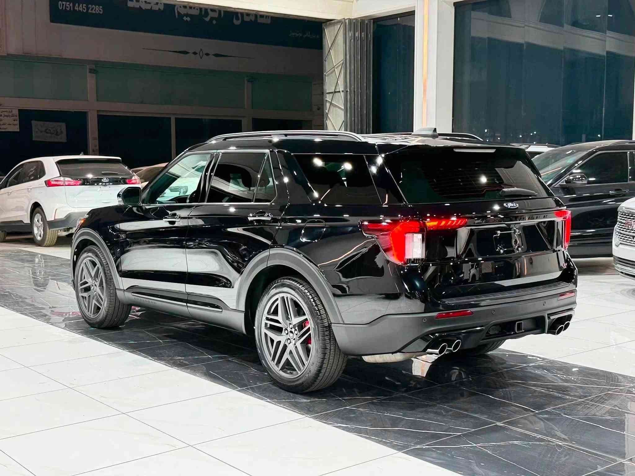 Ford Explorer ST 2025 v6
‎العداد : 2 الف مايل
6سلندر 3.0L توین توربو400 قوة حصانیة✈️#
‎ضرر:  بدون صبغ بس بي مکان صغیر تعدیل بارد 
‎ ✅ سیارة تعتبر کلین و زیرو بدون داخل ارباكات سليم
‎ بجم و خلفي کبس بشرط

‎اعلی مواصفات ST ب اكسبلوره

‎بانوراما
‎٤کامیرا 360
‎شاشە کبیر 
‎فقر ویل 4x4
‎کشنات مساج 
‎٧ راکب 
‎کیج ديجيتال
‎وایرلیس جارج 
‎بصمة تشغيل
‎حساسات امامية+خلفية
‎بصمة ابواب
‎شغال Remot start
‎صندوق شفط كهربائي
‎رادار امامي (تحديد مسار)
‎رادار جانبي (نقاط عمياء)
‎رادار خلفي (التحذير من الاصطدام)
‎شفتات استيرن
‎استيرن تدفئة
‎كشنات جلد و شامو vip
‎كشنات تدفئة+ تبريد
‎هاند بريك بصمة
‎مانع انزلاق

‎‏‎ مکان سیارة اربیل 
‎‏‎سیارة بدون رقم تترقم شمالي 
‎‏‎‏‎للاتصال والاستفسار
‎اسیاسیل ***********☎️
‎☎️کورك ***********

نص مكتوب في الصور:
- ***********