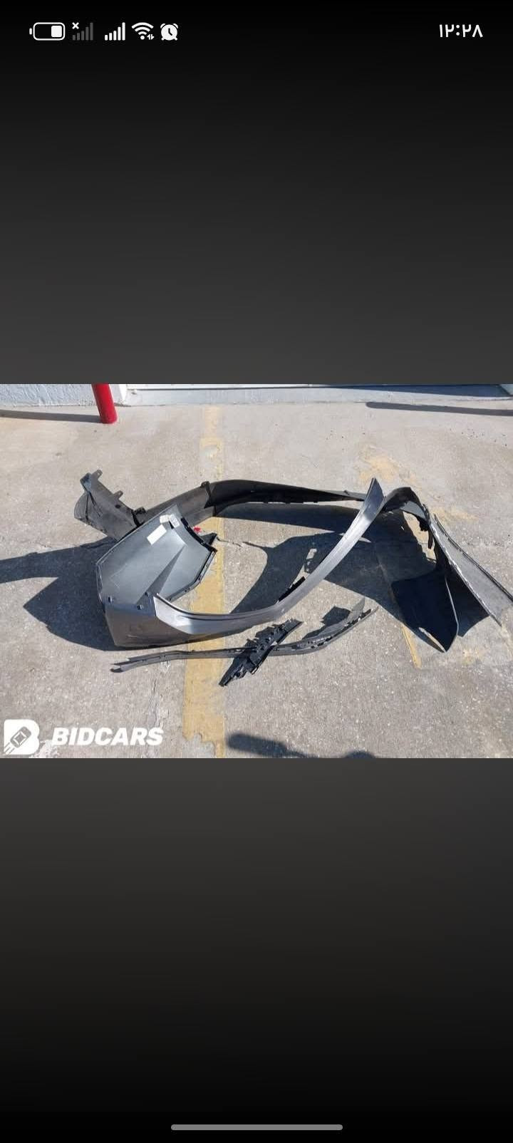 النترااا سلفر 25 
موعد الوصول الاثنين توصل الاردن 
سعر 88 
نص فول 
حادث قبق جنطه جاملغ بدون شواصي مازادات مابيهن شي 
***********

نص مكتوب في الصور:
- BIDCARS
- ۱۲:۲۸
- ۱۲:۳۸