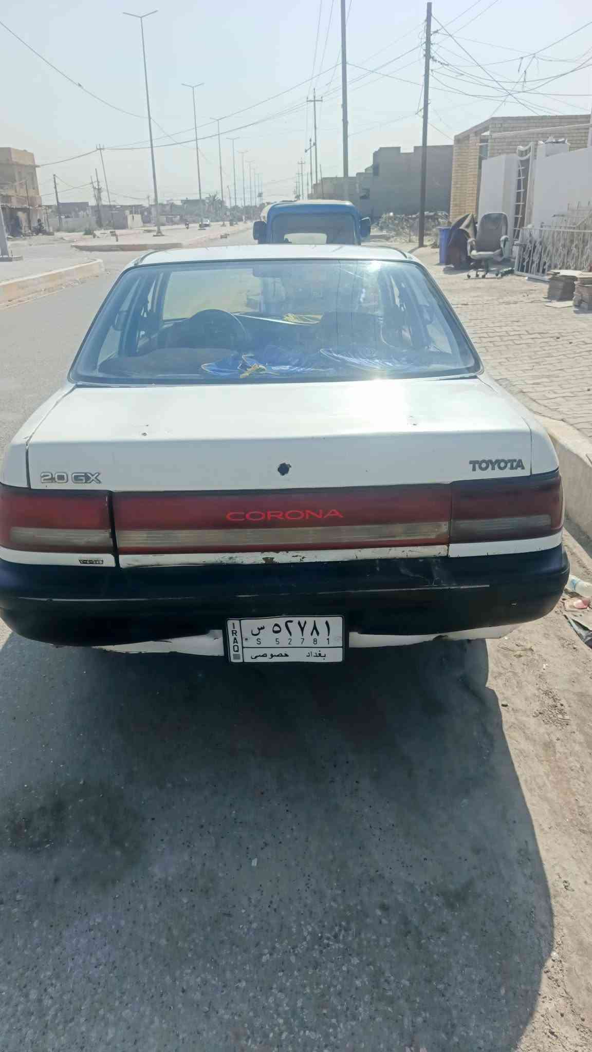 سلام عليكم كورلا موديل 90 سنويه 28 تخم تاير  مكينه جديدة كير اوتماتيك ياخر بلنمر فقط صدر نضيف خير من الله مكان السيارة بابل المسيب السعر 26 الرقم ***********
