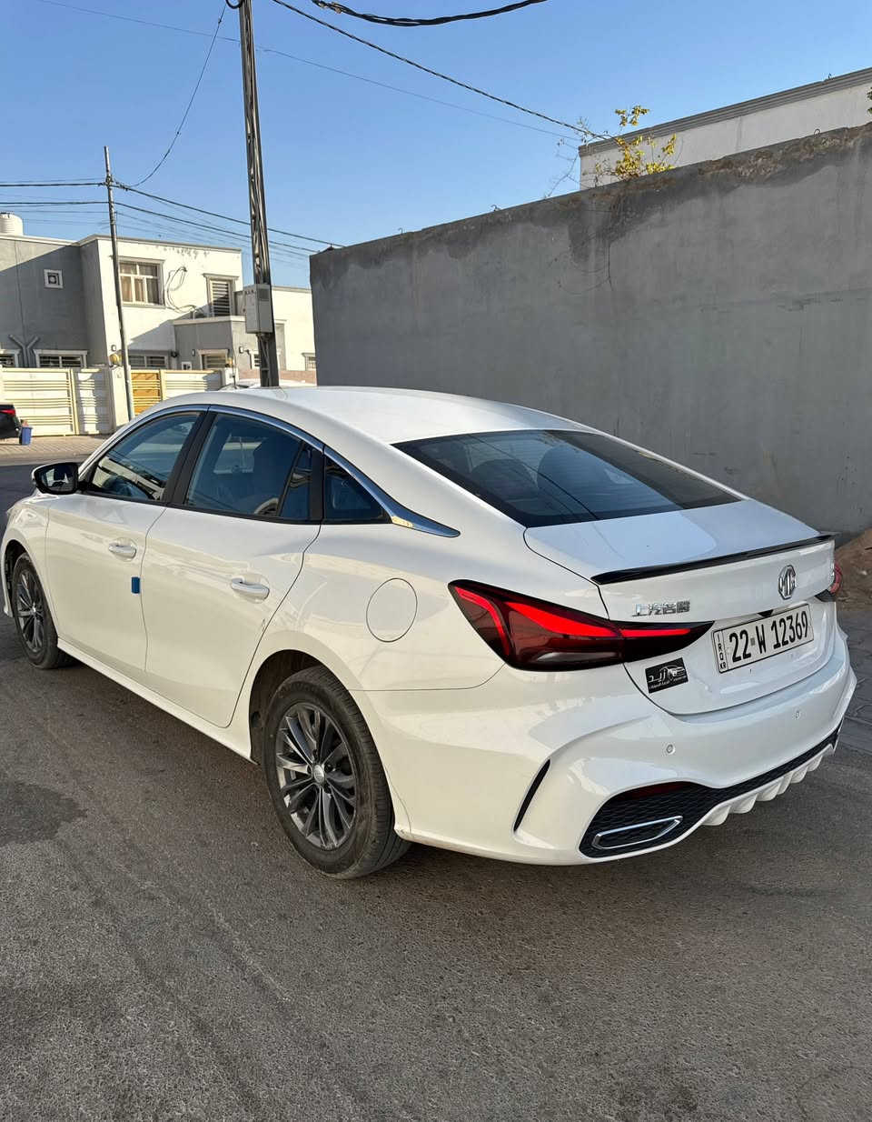 🚘 للبيع MG 5 فل مواصفات

🔹 الموديل: MG 5
🔹 المحرك: 1.5 لتر
🔹 القير: أوتوماتيك
🔹 ماشية: 32,000 كم فقط
🔹 اللون: أبيض
🔹 الحالة: نظيفة جداً ومعتنى بيها

✨ المواصفات:
• فول مواصفات
• فتحة سقف
• مقاعد مغلفه جلد
• كاميرات 360° ومواصفات أمان
• مثبت سرعة
• شاشة ترفيه
• Apple CarPlay / Android Auto
• تشغيل بصمة / دخول ذكي
• تحكم بالمقود
• مرايا كهربائية
• حساسات خلفية
• إضاءة LED
• تكييف
• ABS وأنظمة ثبات وأمان
• وغيرها من المواصفات

🛞 التايرات جديدة
🔋 البطارية جديدة
📍 السيارة ماشية فقط 32 ألف كم

السيارة جاهزة للاستخدام وما تحتاج صرف 

📞 للاستفسار والتواصل:[***********]

