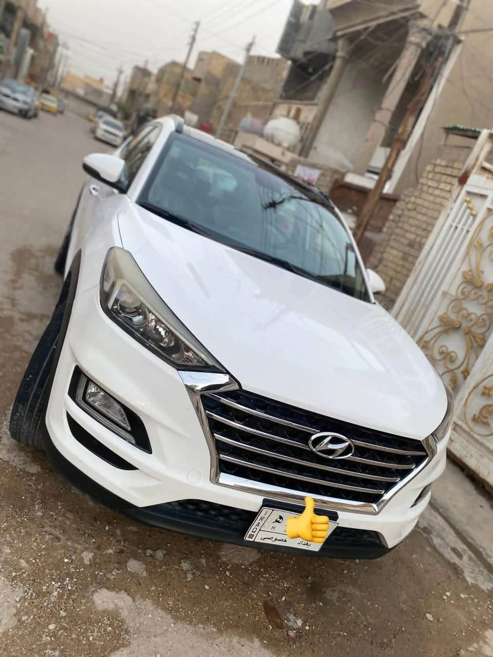 لسـلام عليكـم

مواصفات..
توسان 2019 خليجي
حجم المحرك 2000 دوش
ماشية 106
دخول ذكي
بصمة تشغيل
بصمة ابواب
شاشة دشبول
تحكمات ستيرن 
كشن كهرباء
مخارج اواكس
سايد بريك رجل
فتحة سقف بانوراما 
كاميرا خليفة
حساس امامي و خلفي
مري شفط 
اشاير بالمري
تبريد قطعتين

السياره تعرضت الحادث الله يجفيكم الشر ورايد ابيعها ع هذا وضعها السياره كلشي مابيها تشتغل وتمشي طبيعي فقط الجاملغ ضربه خفيفه يتعدل ع البارد.. صور الحادث موجوده بالمنشور

السعر: 170 وبيها مجال
للأستفسار: ***********
مكاني بغداد.
