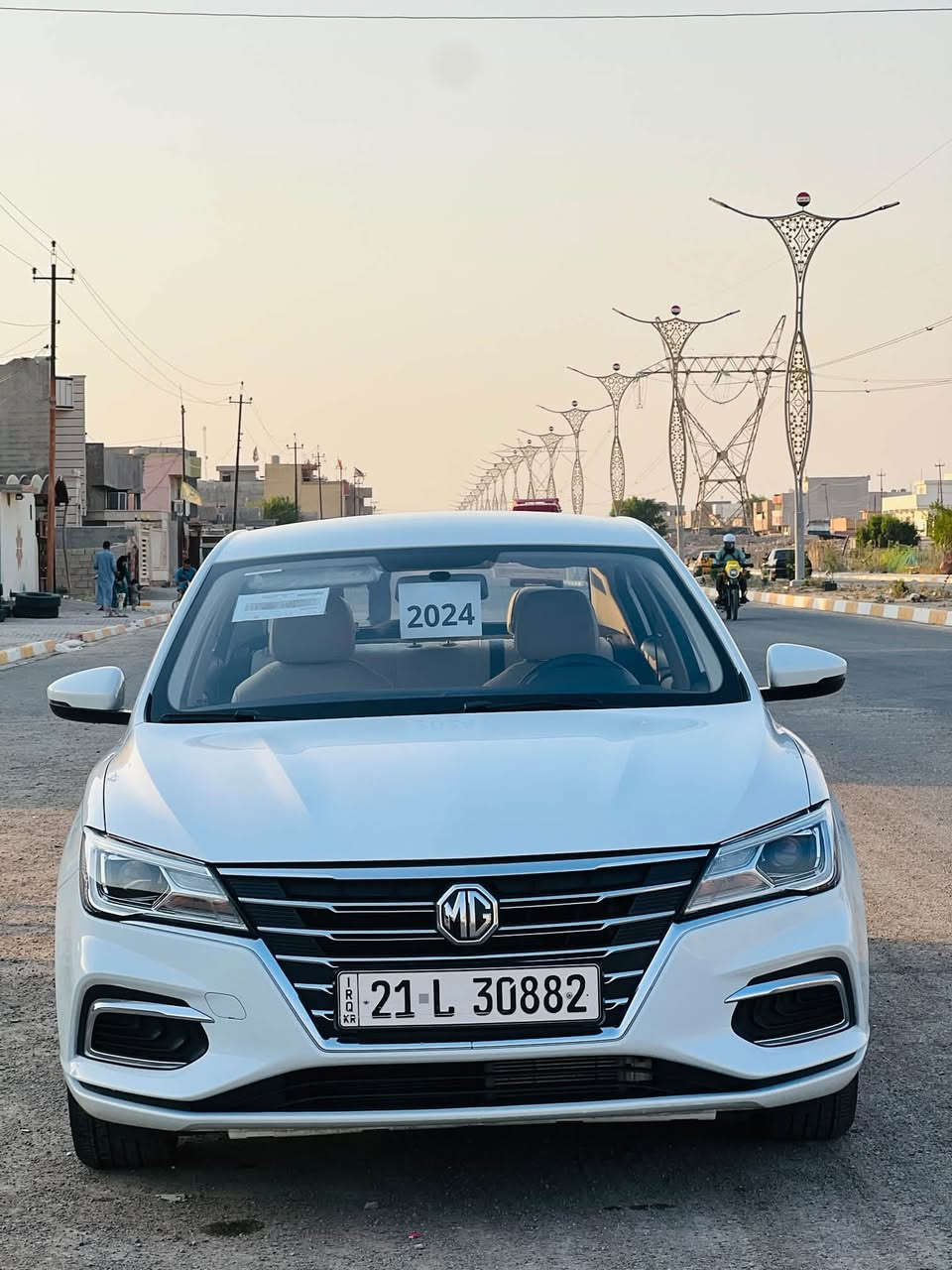سلام عليكم MG5موديل 2024بدون صبغ بدون بارد بدون تبديل بدون شخط سنويه جديد رقم دولي موصفات بصمه  حساسات شاشه كبير ويل اكروم  كاعيات عله وضع الشركه اربع تايرات جديد السياره جاهزه بدون مصرف ول فحص موجود امامكم  شرط التحويل مكاني طوز خرماتو 
***********رقم موبايل 
سعر 110
