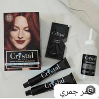 توفر صبغ الشعر كرستال التركي  سعر العلبه  ٥    الف للطلب والاستفسار مر...