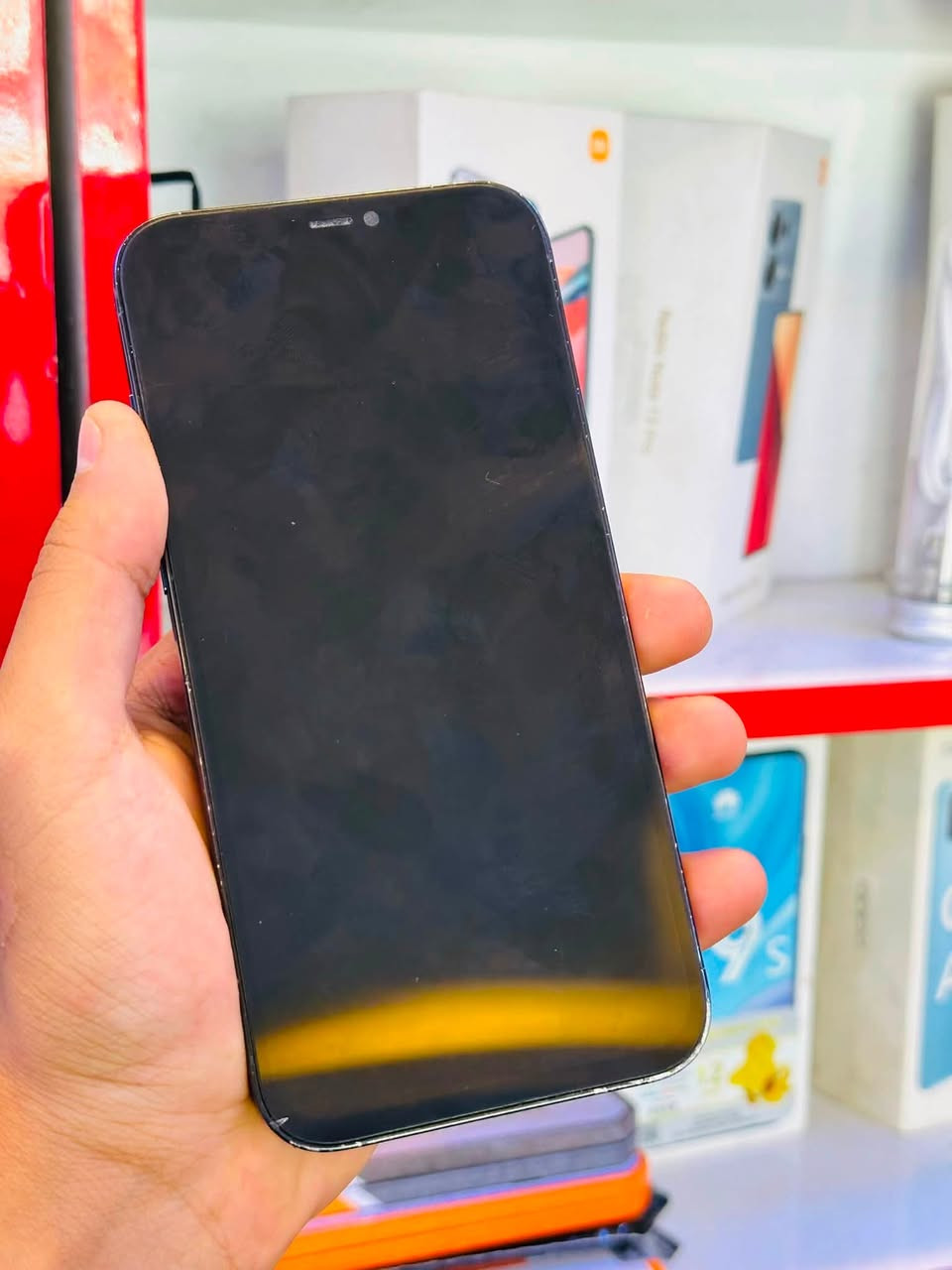 السلام عليكم
iPhone 12 pro max
ذاكره 256
مبدل شاشه نوعيه حلوه وبطاريه وكامره الجهاز ماستر A/AA عنواني بغداد مدينه الصدر السعر 270 رقمي ***********
