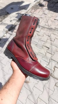 بوت جلد طبيعي • قياس ٤٠ • بغداد