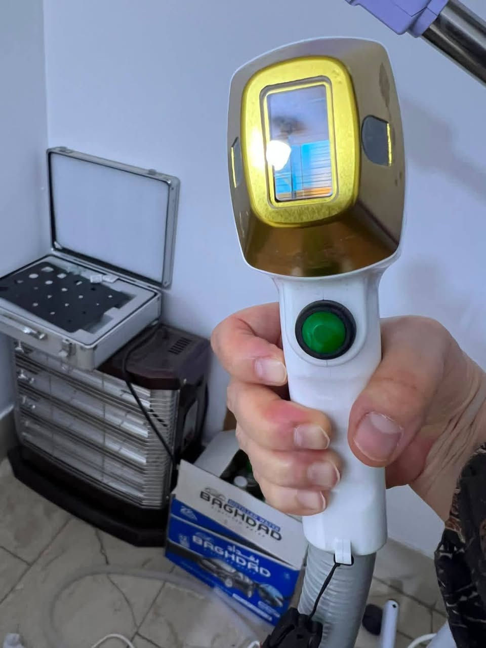السلام عليكم ليزر دايود امريكي للبيع مستخدم قليل نظيف جدا نتائج قوية مستعجلة ع بيعته سعره فقط مليونين ونص مكاني بغداد للاستفسار 

*********** /واتساب
