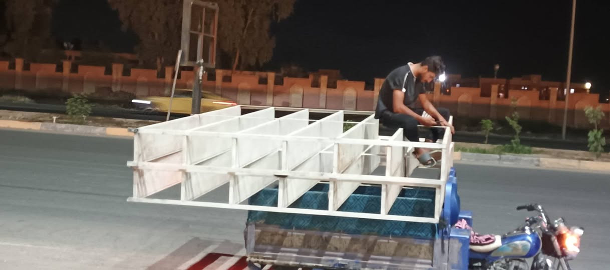 السلام عليكم
رفوف العدد 2   تفصال جديد حديدهن ثقيل الوحده منهن 4 يله يشيلوها تعال وشوف ابعينك السعر 200 للأتصال ***********
