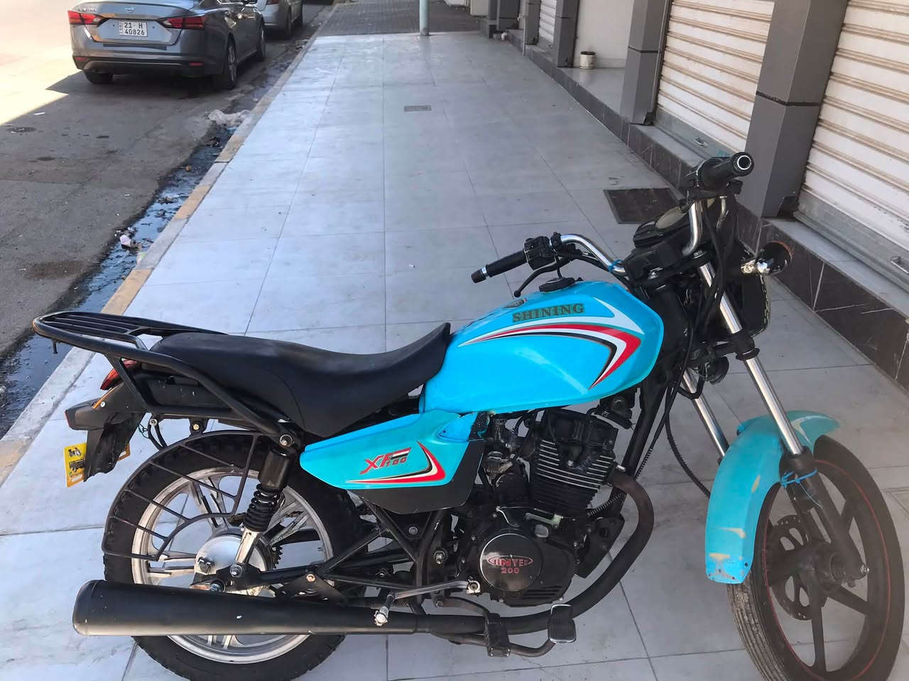 جني موديل 18 محرك 200 سلف هندر كهربائيات كله شغال محرك لا صرف ولا صوت ولا يذب دهن دبلات خلفي امامي شغال وياله عدله تايرات نضاف بريكات خلفي امامي شغال س 360 وبي مجال شراي تفضل خاص او تصل وتساب هم موجود ‭***********‬
