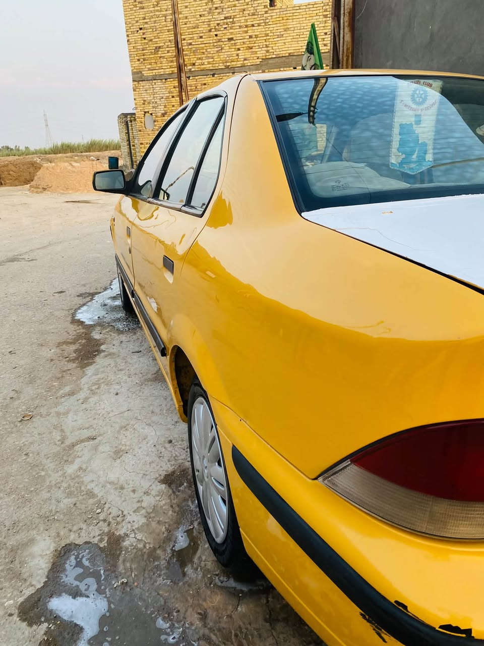 السلام عليكم سمند موديل ٢٠١١ جاهزة من كلشي رقم بغداد بسمي مصفرة من كلشي سنويه لل٢٠٣١ مكينه وكير وحدادية وتبريد كله جاهز سعرها ب((٣٤)) وبيها مجال اتصل وتدلل مكانها الديوانية 
***********
