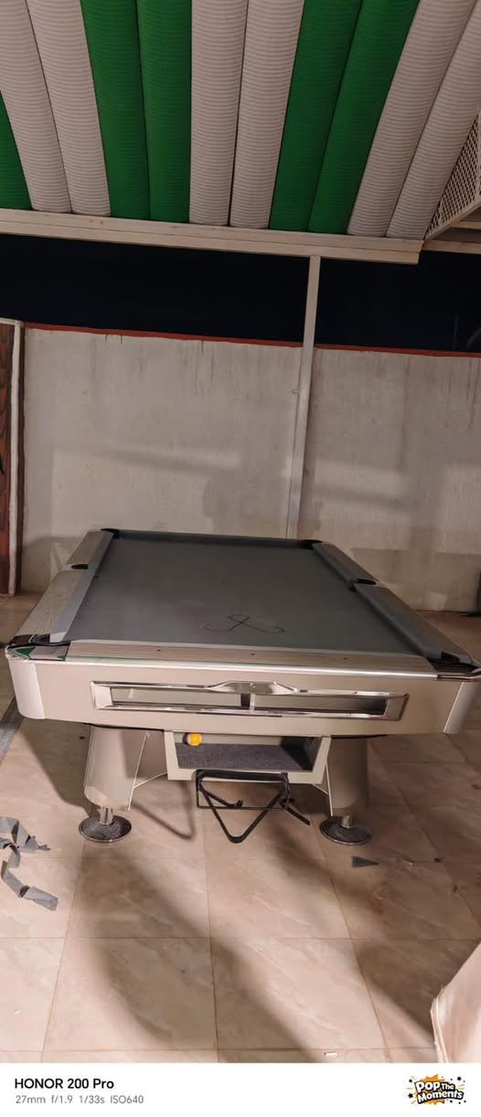 تم انجاز عمل اليوم  توصيل ونصب ميز سوبر ماستر دبل شاصي شبيه الرايسون  في مزرعه ديالى  
  
متوفر احدث طاولات البليارد الاصليه
الجديد والمستخدم 
-متوفر توصيل  ونصب لكل محافظات العراق
-متوفر كادر صيانه ونصب وتبديل قماش 
-متوفر شراء جميع انواع الطاولات والمرواس الاصلي فقط
للاستفسار 

*********** واتساب

بغداد حافظ القاضي
